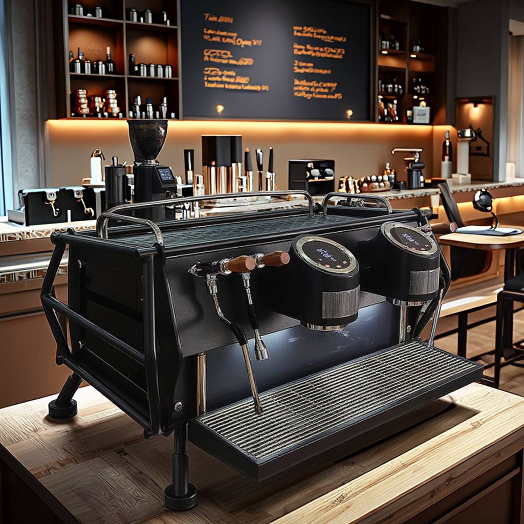 Zilong Professional commercial Premium Coffee machine T5 Electronic sensor control system with  Multipe Boilers for shop