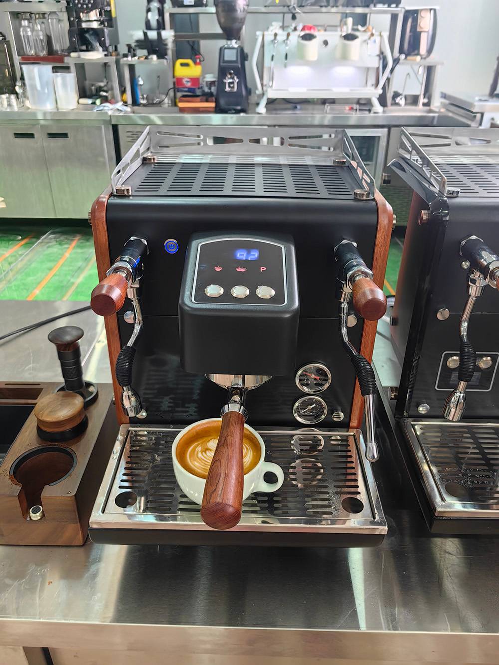 ZILONG Professional Dual-Boilers Single Group Coffee Machine Commercial Rotary Pump T3 Control System Espresso Machine For Shop