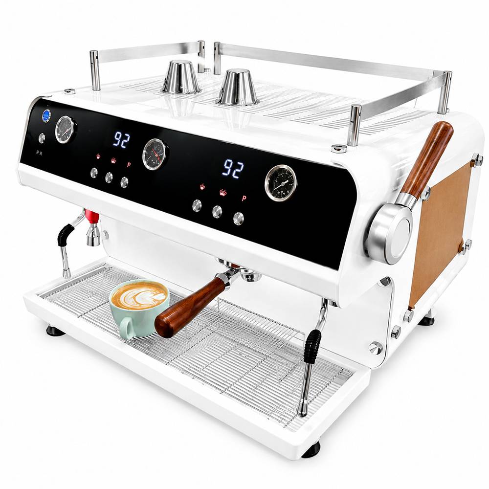 ZL07 ZILONG ZL07 Professional Commercial Rotary Pump Espresso Machine Programmable PID Multiple-Boilers 
