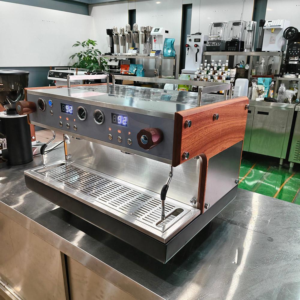 ZL08 Zilong OEM Professional Commercial Rotary Pump Coffee Machine Multiple Boilers Programmable Espresso Machine For Shop