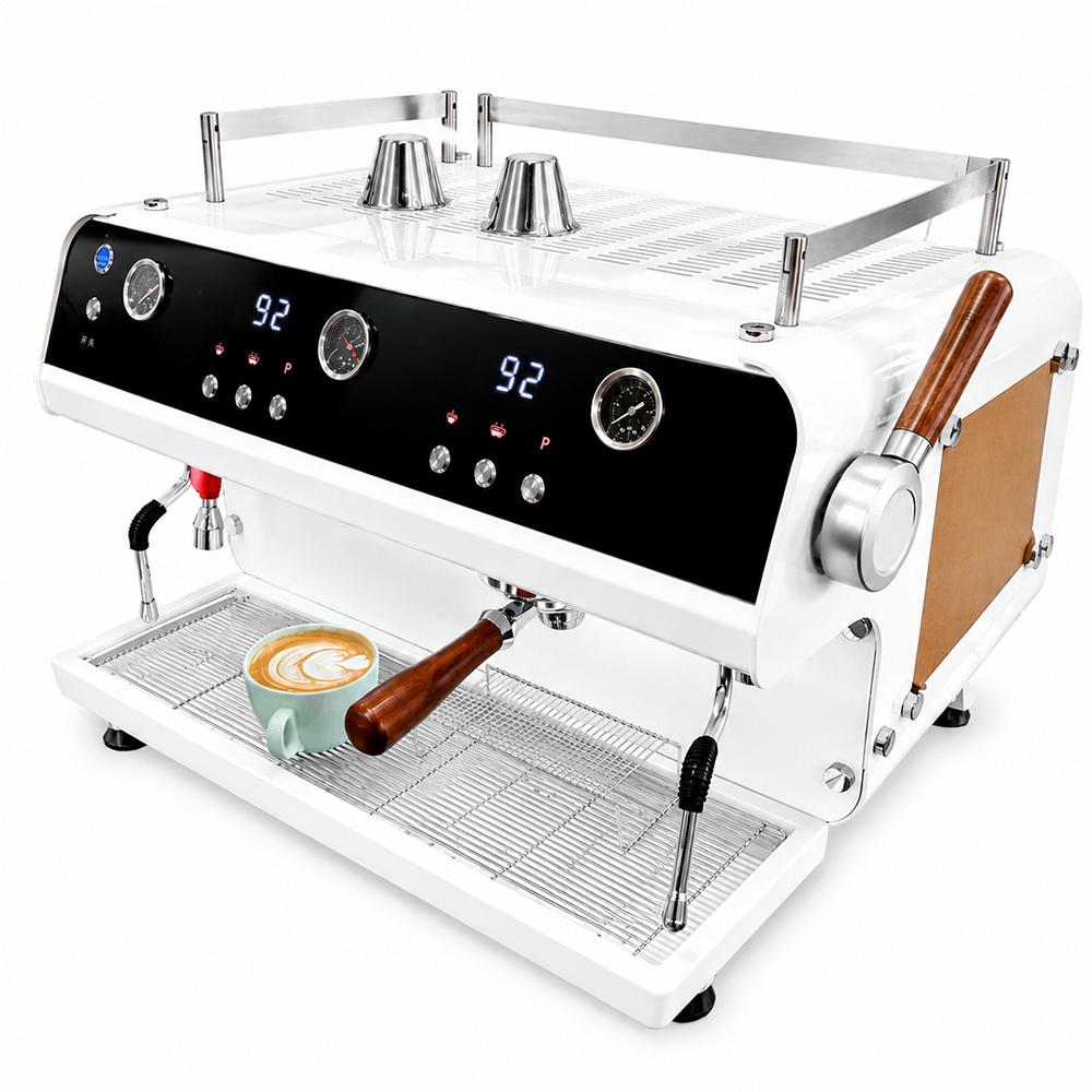 ZL07 ZILONG ZL07 Professional Commercial Rotary Pump Espresso Machine Programmable PID Multiple-Boilers 