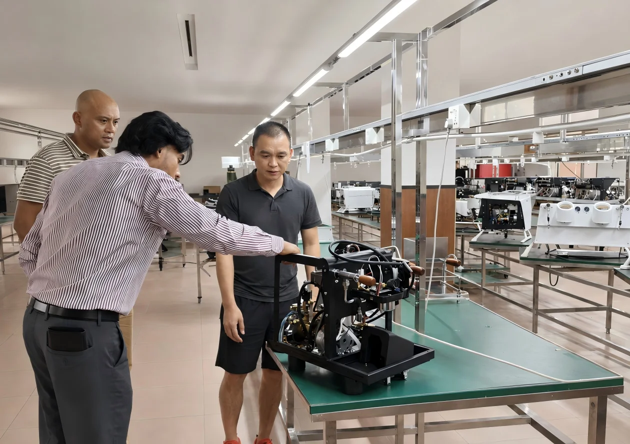 ZILONG coffee machines and grinders prepared for review and testing